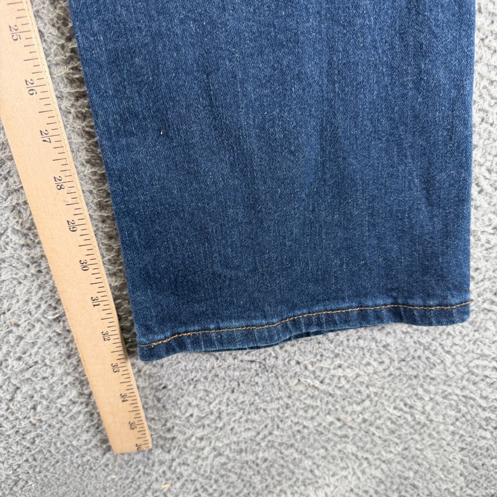 Levi's 515 Jeans Womens 6 Blue Cotton Denim Bootcut Leg Workwear Travel Stretch - Picture 9 of 11